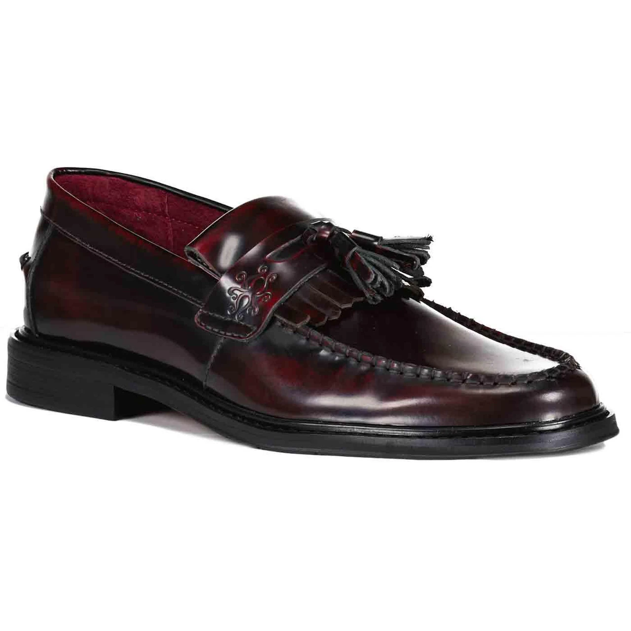Rock Steady Mod Tassel Loafer BORDO - Image 10