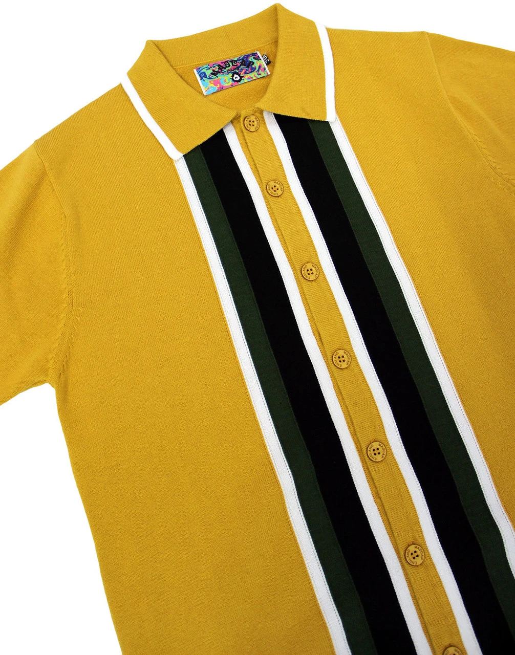 Screamin Jay Mod Square Stripe Polo - Image 2
