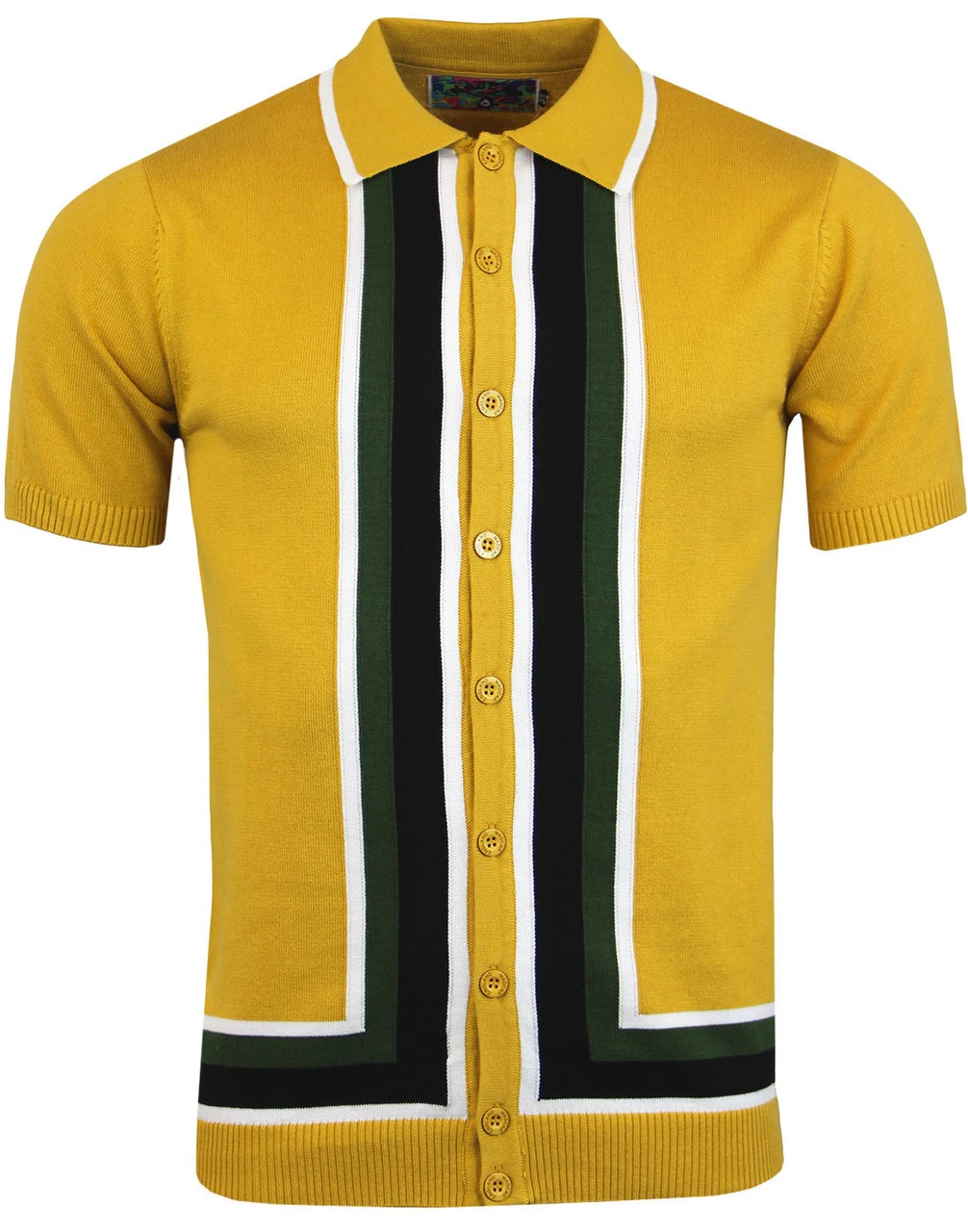 Screamin Jay Mod Square Stripe Polo - Image 5