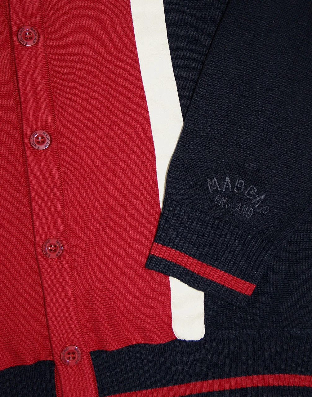 Marriott Suede Mod Polo Cardigan GO - Image 19