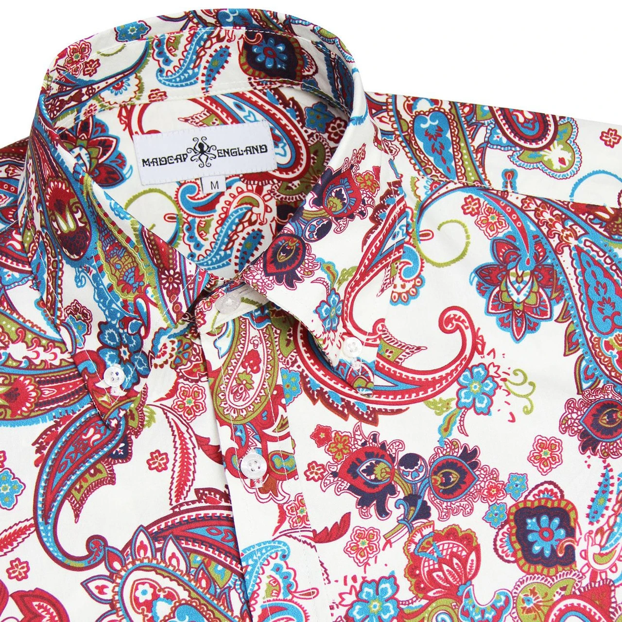 Trip Paisley Retro Mod 60s Shirt