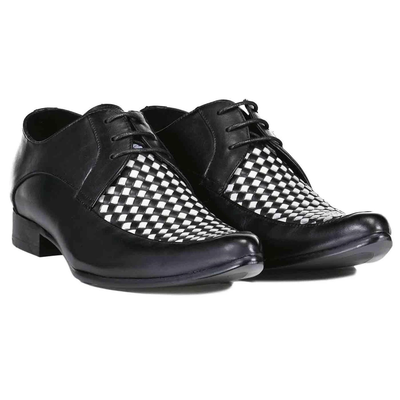 Vertical MADAP ENGLAND 2-Tone Winklepicker Shoes