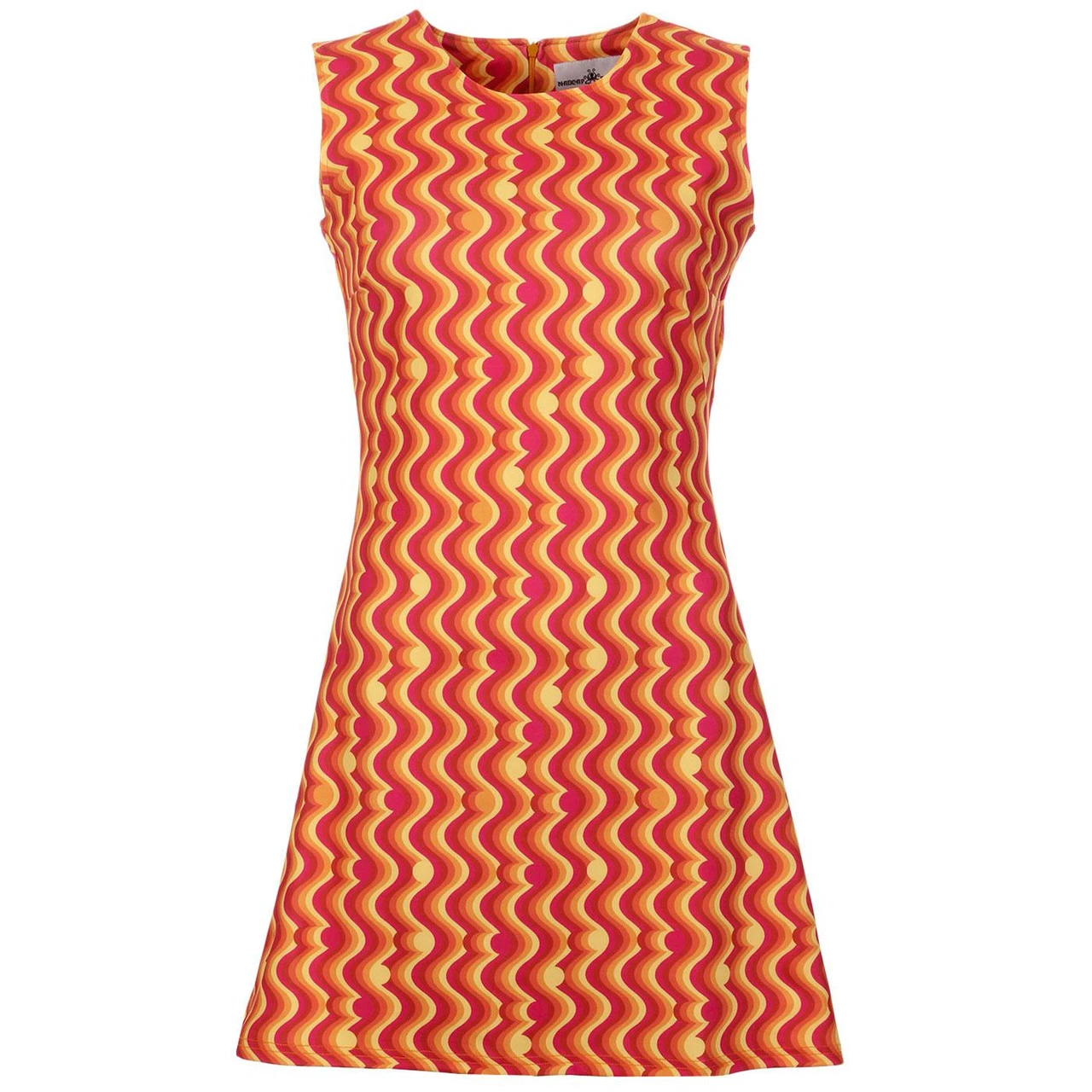 Daytripper Madcap 60s Retro Flower Shift Dress N - Image 17