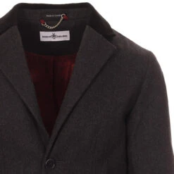 Made In England Mod Covert Coat (N)