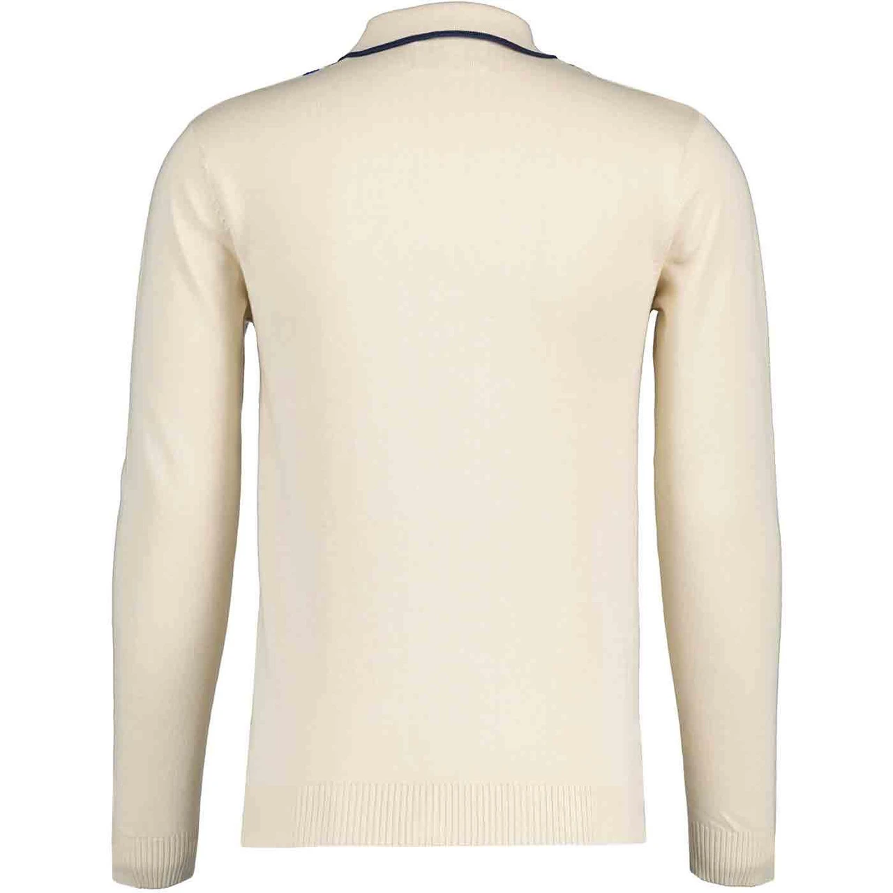 Zodiac Mod Raised Stripe Knit Polo - Image 5