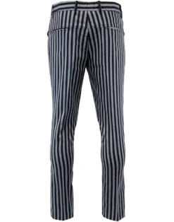Meadon Mod Boating Stripe Trousers