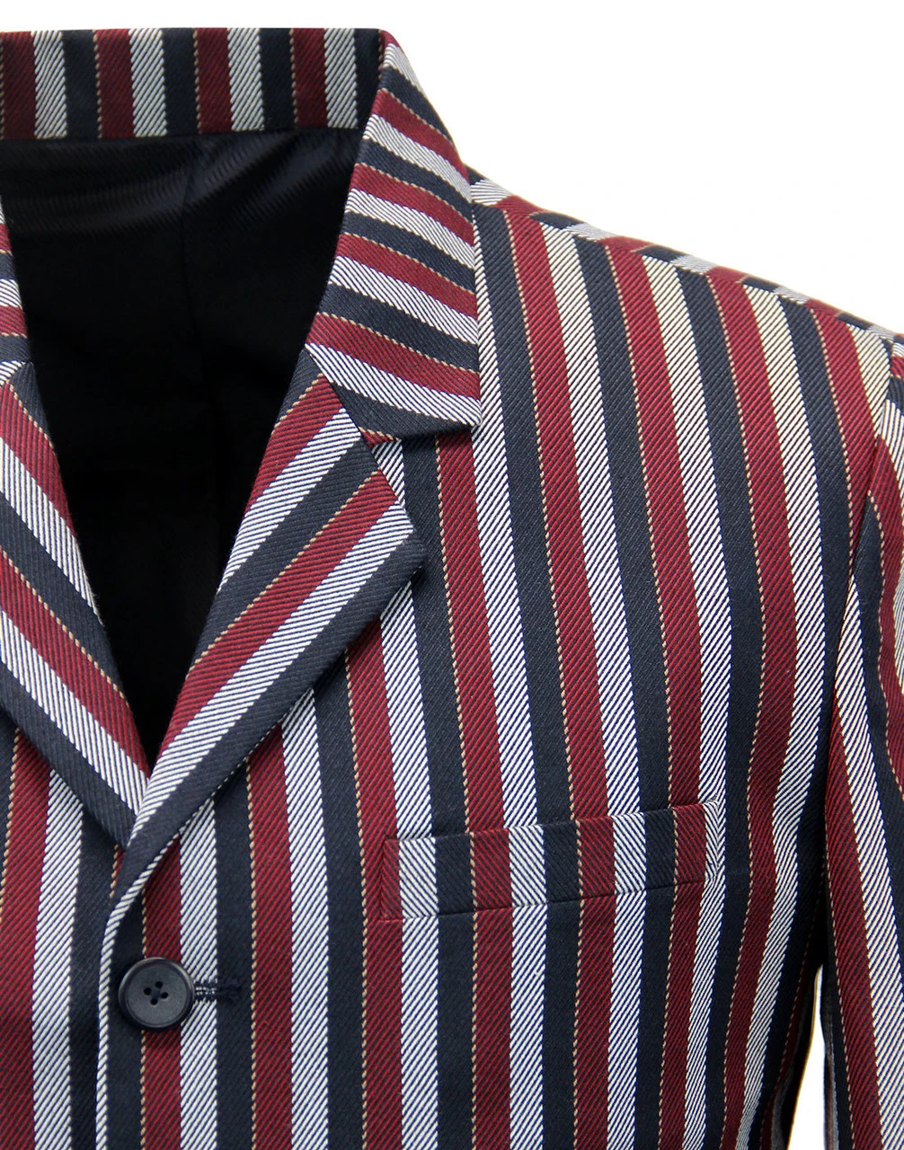 Offbeat 1960s Mod Boating Blazer - Image 8