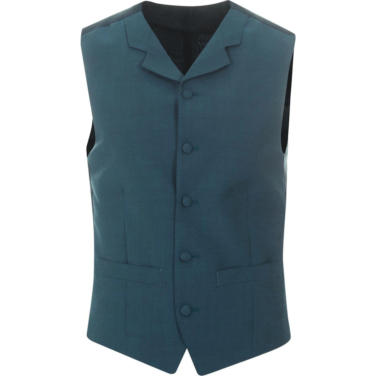 Mod Mohair Tonic Waistcoat (Teal)