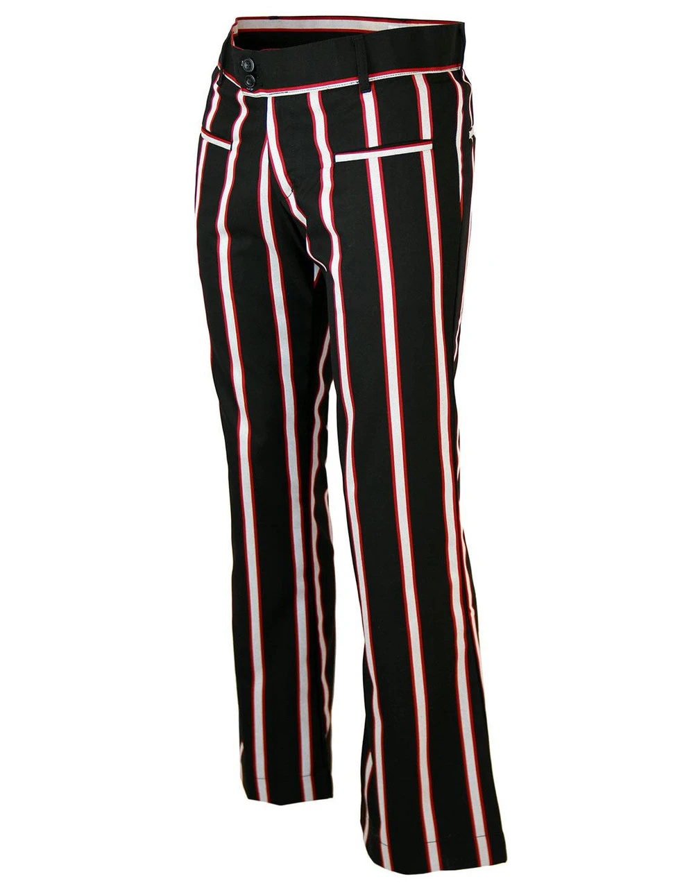 Hapshash 60s Mod Bootcut Trousers - Image 3