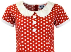 Dollierocker Polka Dot Mod Dress NW