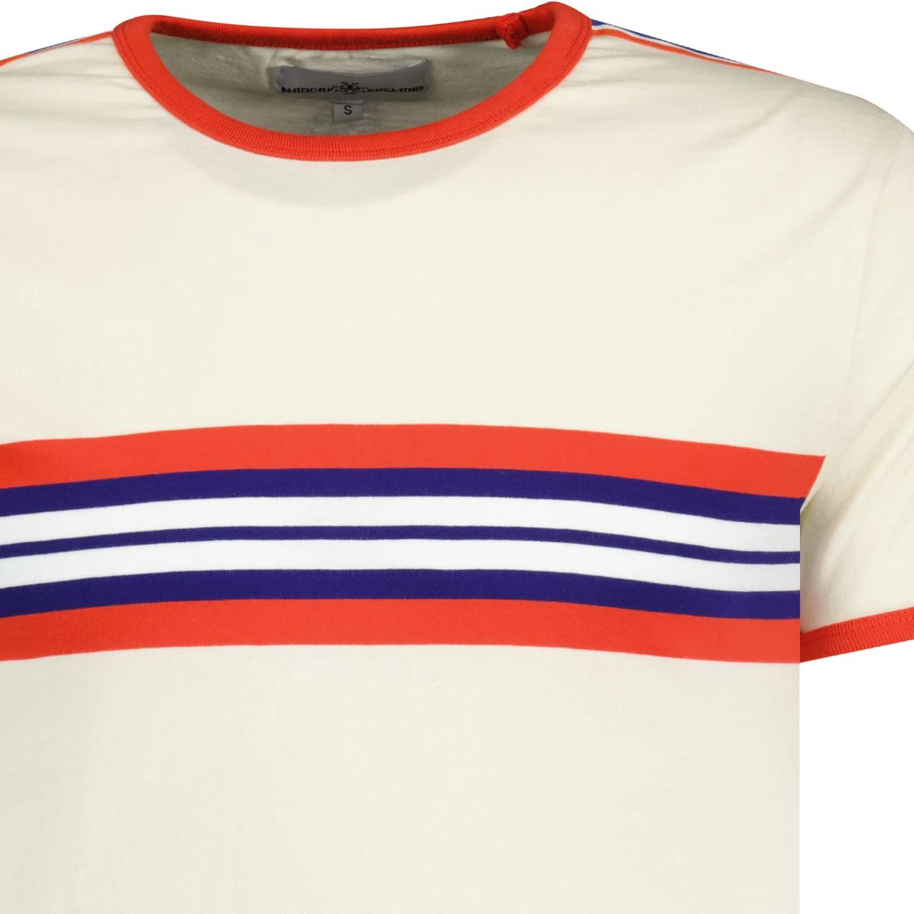 Cassette Retro 70s Stripe Tee - Image 7
