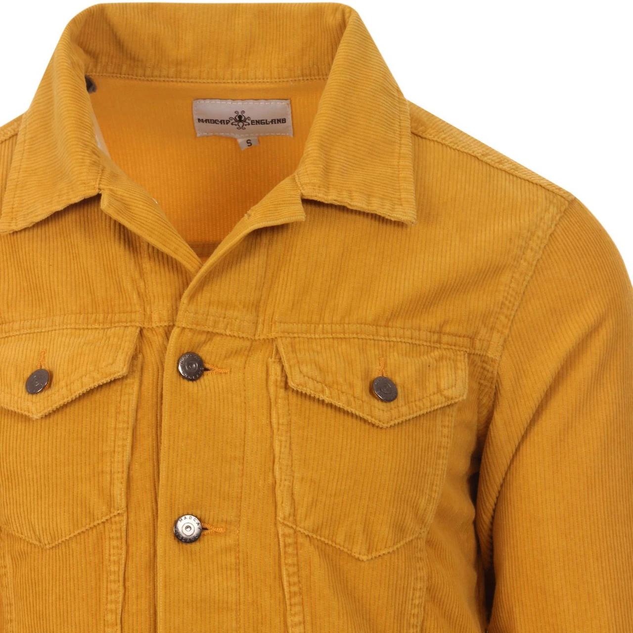 Woburn Mod Cord Western Jacket GOLD - Image 15