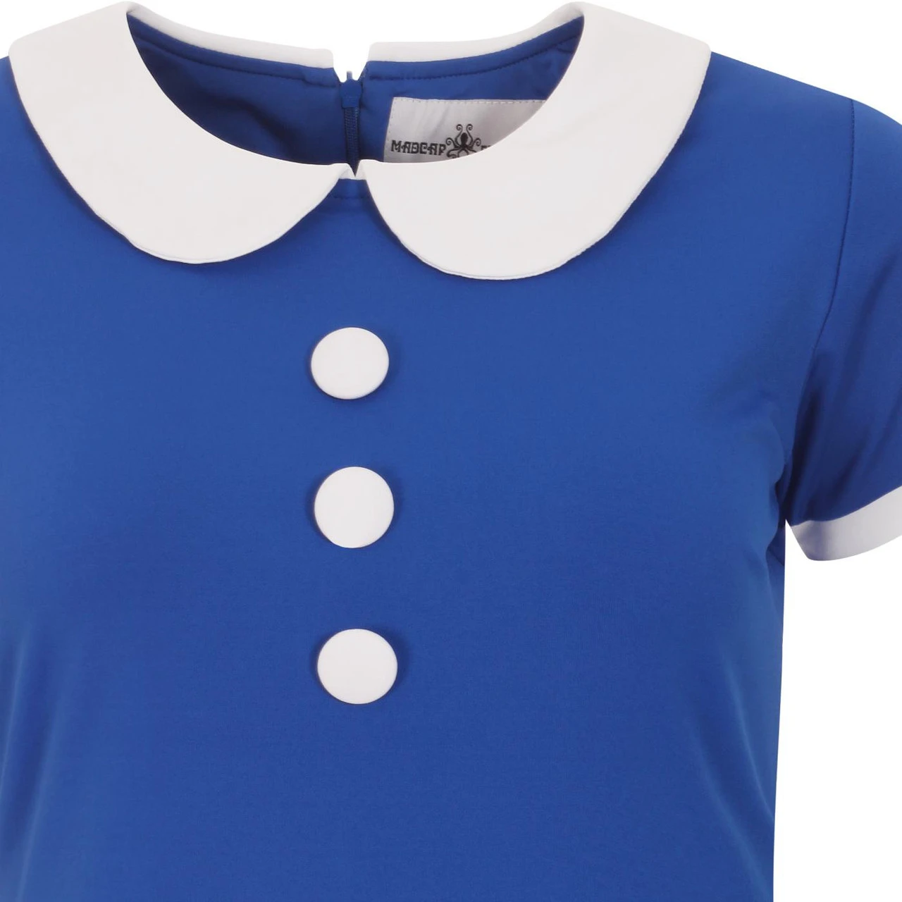 Dollierocker 60s Mod Dress (Red) - Image 12