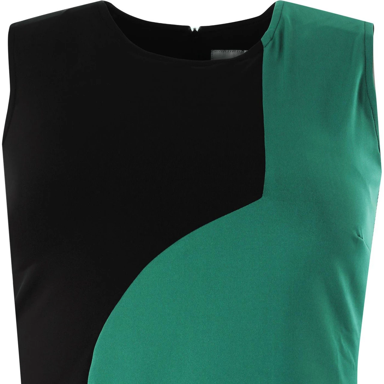 Golightly 60s Mod 2-Tone Dress Blue - Image 2