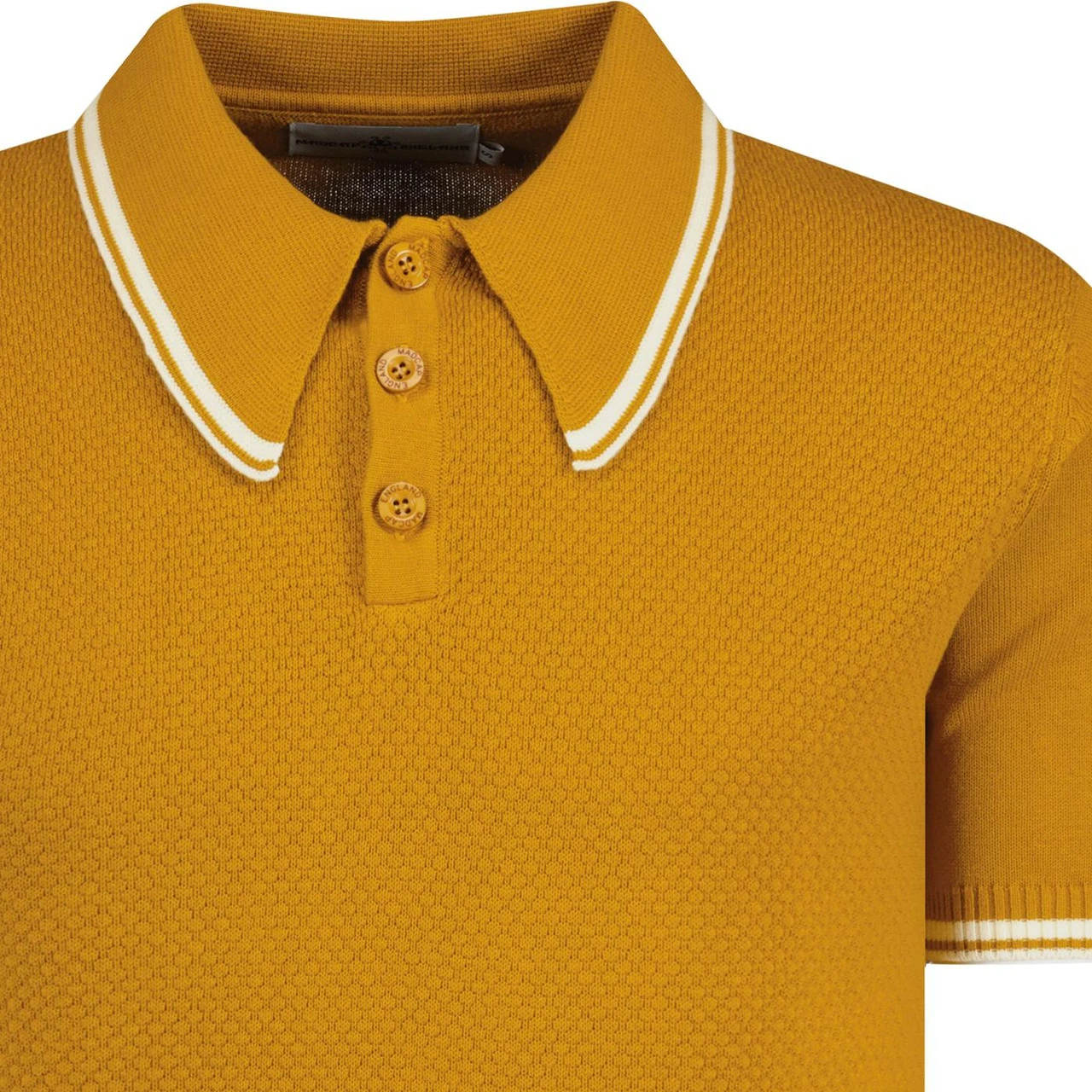 Empire Retro Popcorn Knit Polo B - Image 5