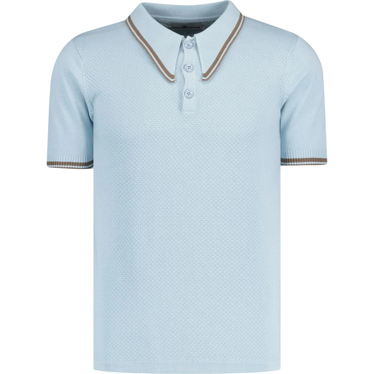 Empire Retro Popcorn Knit Polo B - Image 3