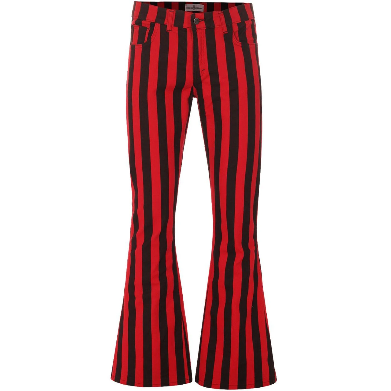Holy Roller - Retro 60s Striped 70s Indie Flares B - Image 10